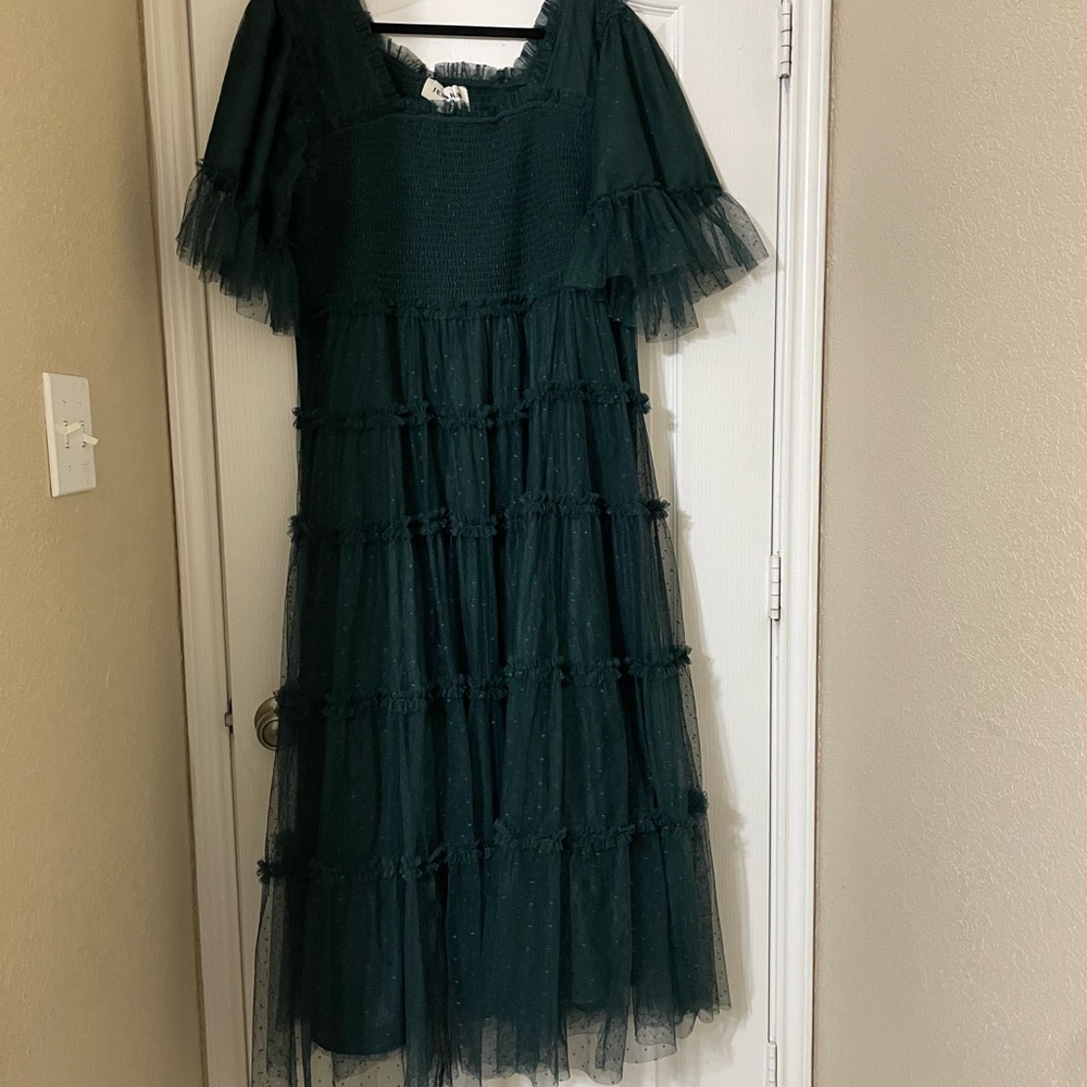 Jessakae Forest Senna Dress 3x